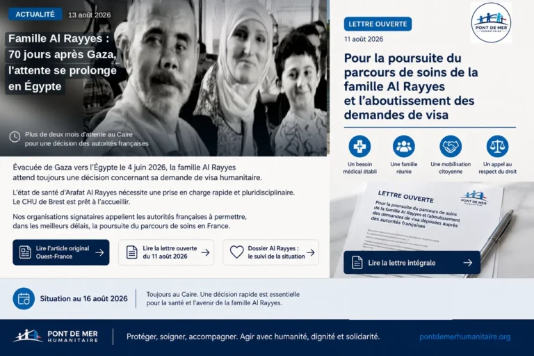 Famille Al Rayyes au Caire — 70 jours après Gaza, l’attente se prolonge en Égypte
