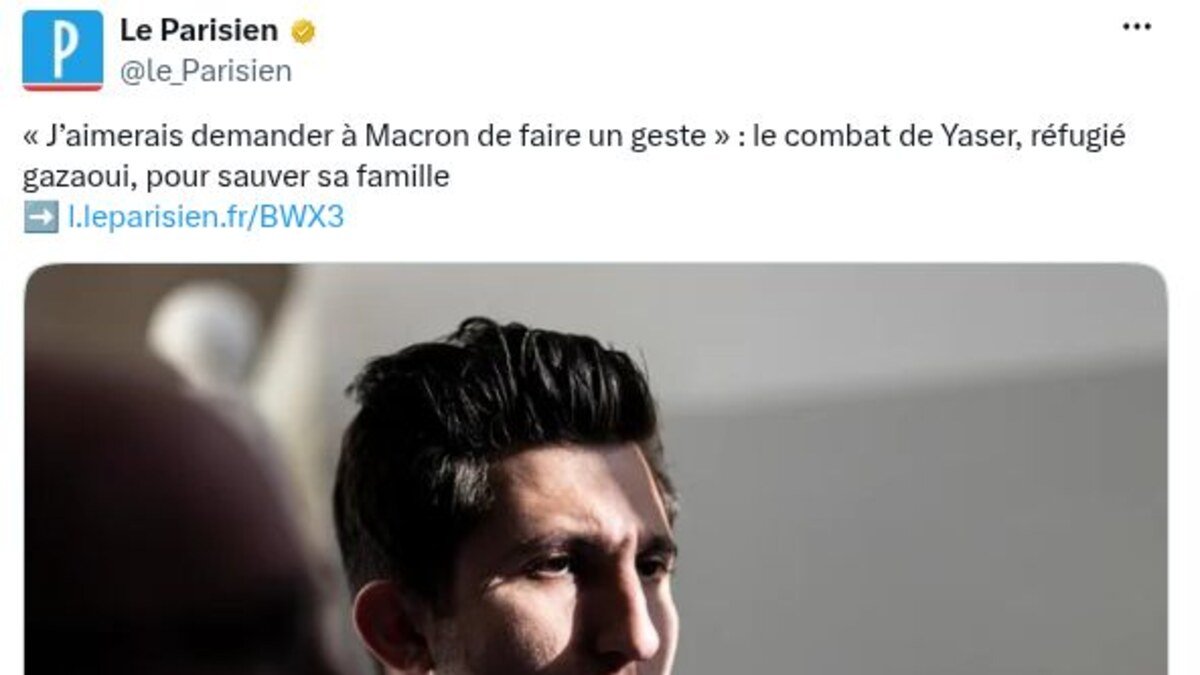 Aperçu officiel de l’article du Parisien consacré au combat de Yaser Al Rayyes